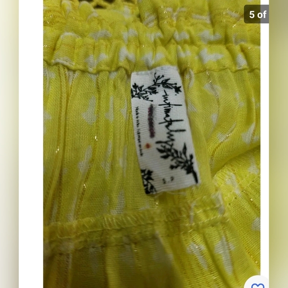 Free People Midnight Dance Print Maxi Slip Size S - Picture 5 of 5